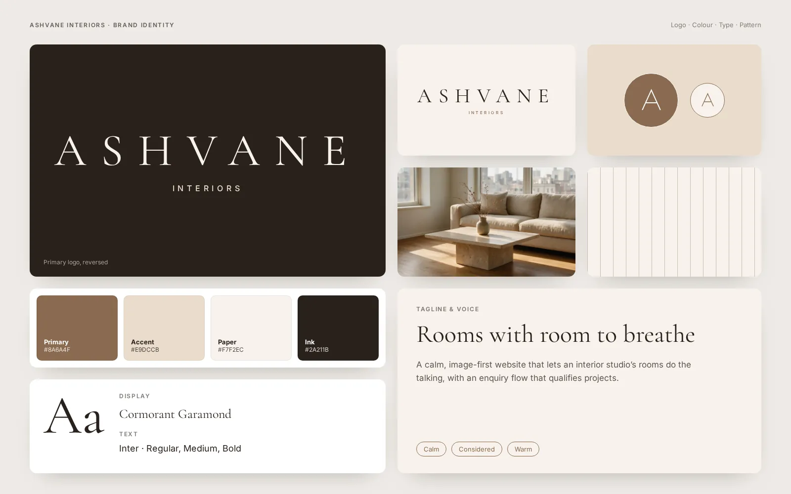 Ashvane Interiors — Portfolio website for a boutique interior design studio — 4