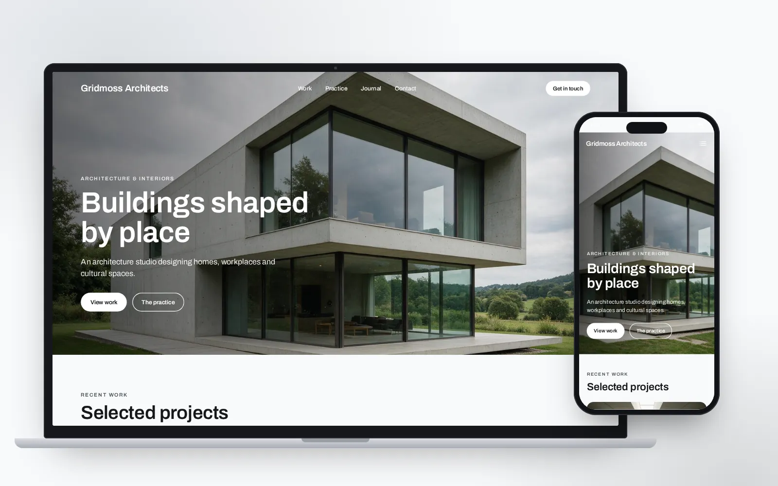 Gridmoss Architects — Performance and care plan for an architecture studio — 2