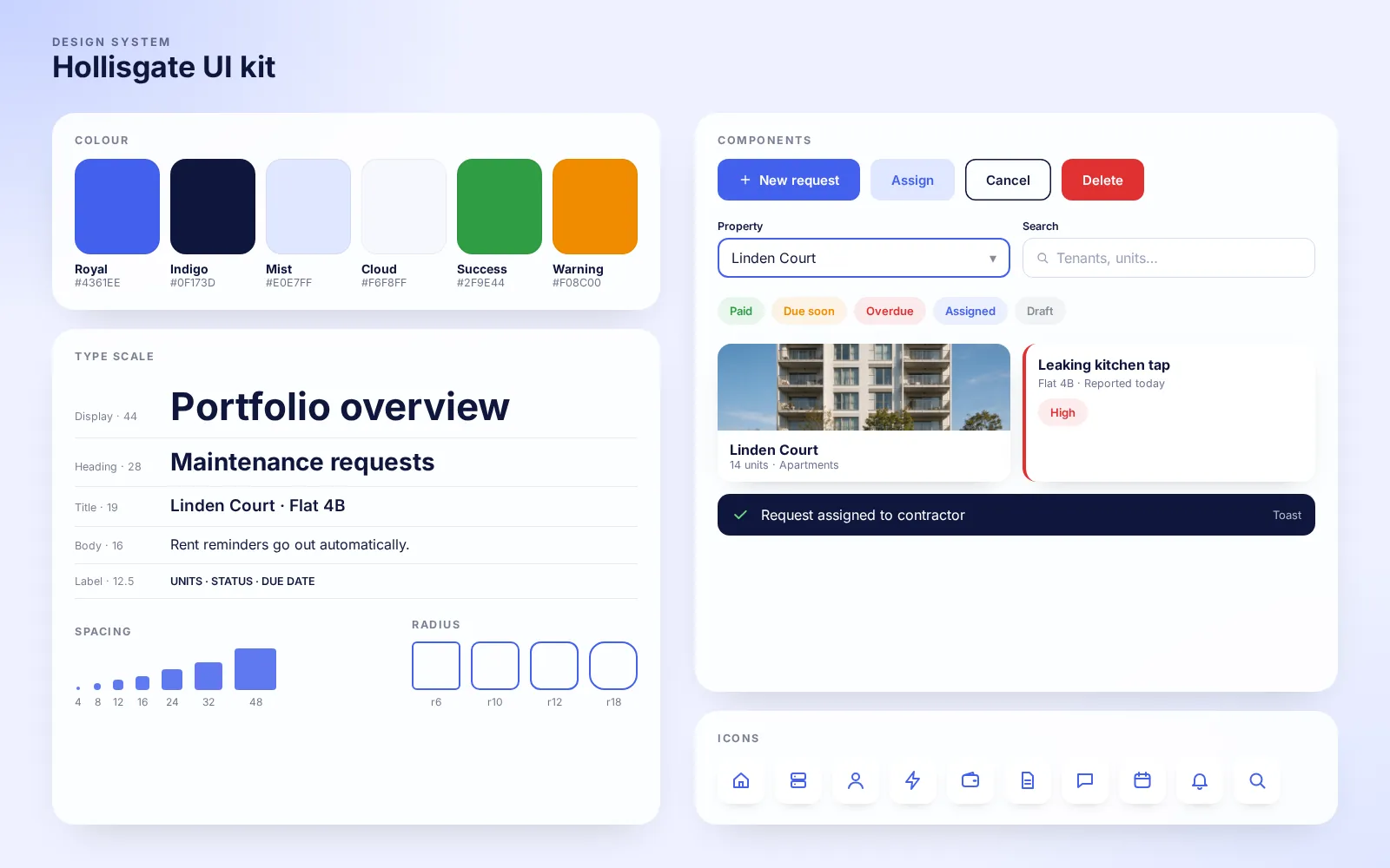 Hollisgate Property — Dashboard UX for a property-management platform — 3