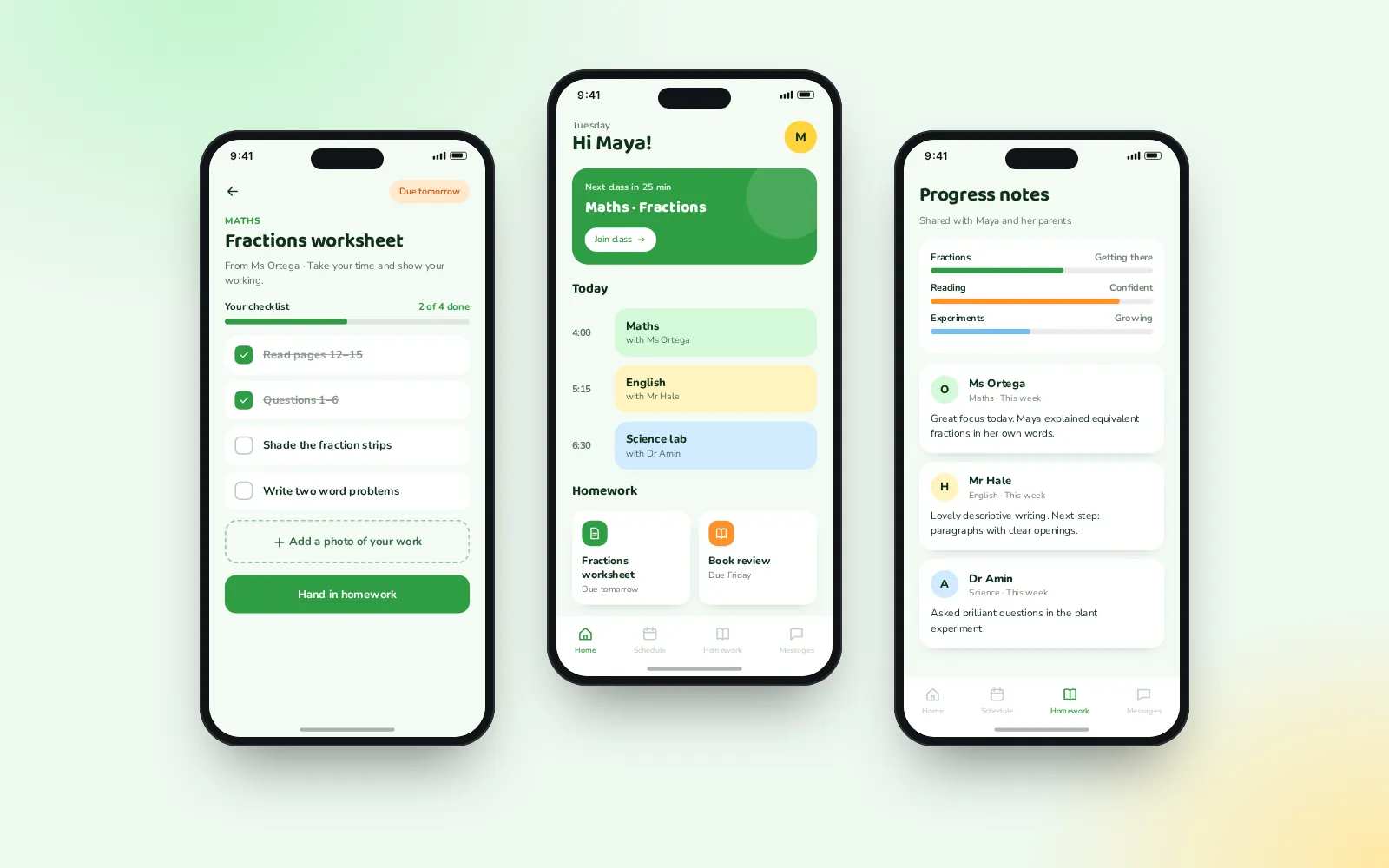 Lessonfern — Learning app for after-school tutoring